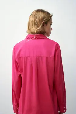 شومیز زنانه صورتی زارا