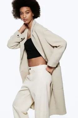 پالتو زنانه بژ زارا