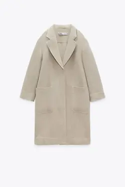 پالتو زنانه بژ زارا