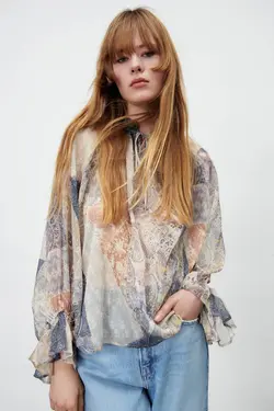 شومیز زنانه چند رنگ زارا