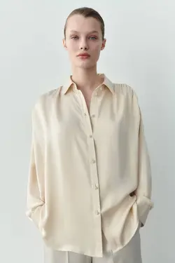 شومیز زنانه بژ زارا