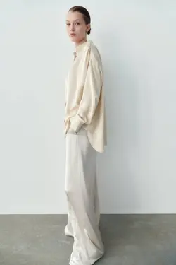 شومیز زنانه بژ زارا