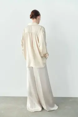 شومیز زنانه بژ زارا