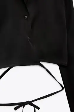 شومیز زنانه مشکی زارا