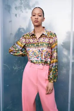 بلوز زنانه چند رنگ زارا