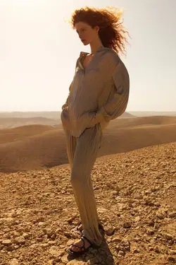 بلوز زنانه خاکستری زارا