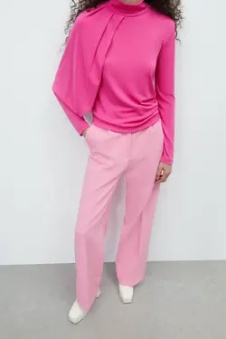 بلوز زنانه سرخابی زارا