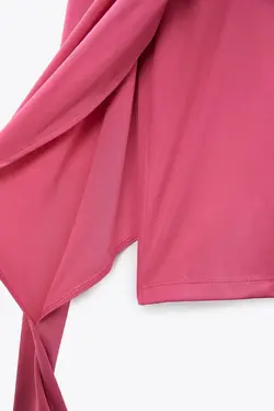 بلوز زنانه سرخابی زارا