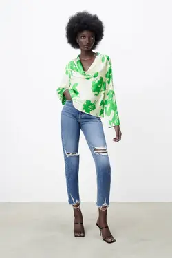 بلوز زنانه چند رنگ زارا