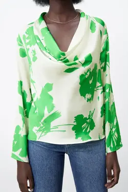 بلوز زنانه چند رنگ زارا