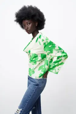 بلوز زنانه چند رنگ زارا