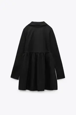 پیراهن کوتاه زنانه مشکی زارا