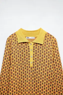 پیراهن کوتاه زنانه چند رنگ زارا