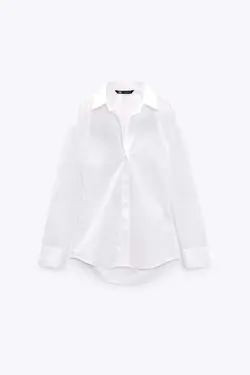 شومیز زنانه سفید زارا