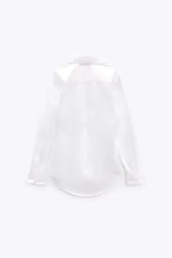 شومیز زنانه سفید زارا