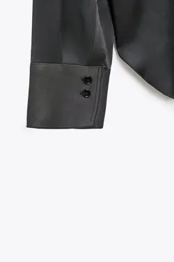 بلوز زنانه خاکستری زارا