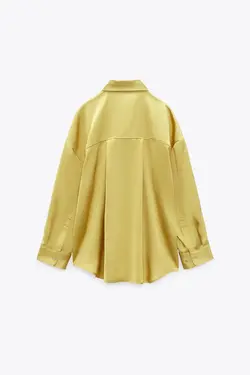 شومیز زنانه زرد زارا