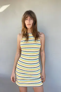 پیراهن کوتاه زنانه چند رنگ زارا