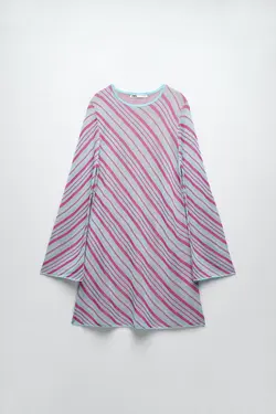 پیراهن کوتاه زنانه چند رنگ زارا