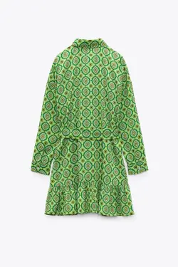 پیراهن کوتاه زنانه چند رنگ زارا