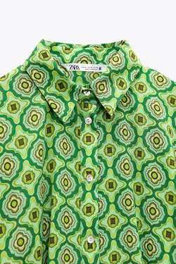 پیراهن کوتاه زنانه چند رنگ زارا