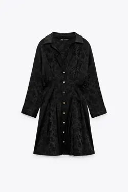 پیراهن کوتاه زنانه مشکی زارا