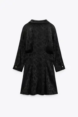 پیراهن کوتاه زنانه مشکی زارا