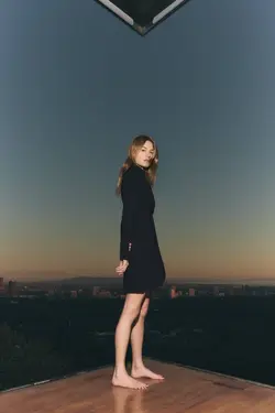 پیراهن کوتاه زنانه مشکی زارا