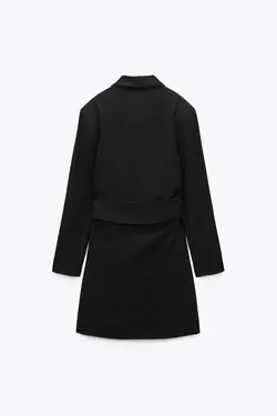 پیراهن کوتاه زنانه مشکی زارا