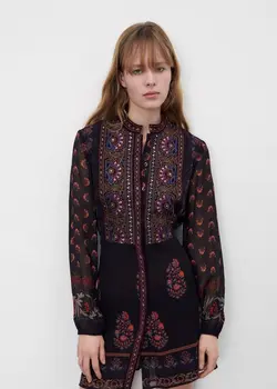 پیراهن کوتاه زنانه زرشکی زارا