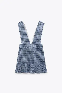 پیراهن کوتاه زنانه چند رنگ زارا