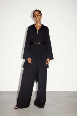 پیراهن کوتاه زنانه مشکی زارا