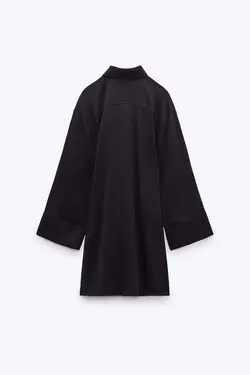 پیراهن کوتاه زنانه مشکی زارا