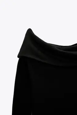 پیراهن میدی زنانه مشکی زارا