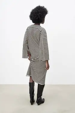 پیراهن میدی زنانه چند رنگ زارا