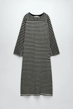 پیراهن میدی زنانه چند رنگ زارا