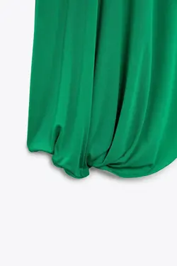 پیراهن میدی زنانه سبز زارا