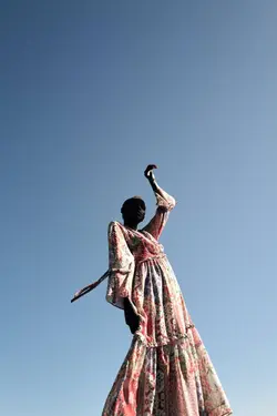 پیراهن میدی زنانه چند رنگ زارا