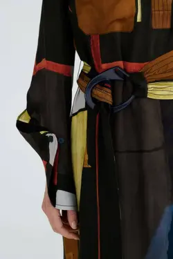 پیراهن میدی زنانه چند رنگ زارا