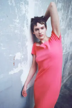 پیراهن میدی زنانه سرخابی زارا