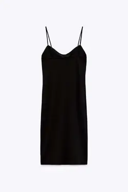 پیراهن میدی زنانه مشکی زارا