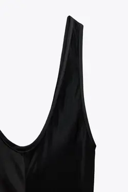 پیراهن میدی زنانه مشکی زارا