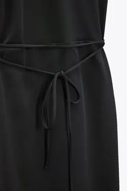 پیراهن میدی زنانه مشکی زارا