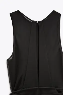 پیراهن میدی زنانه مشکی زارا