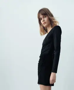 دامن زنانه مشکی زارا