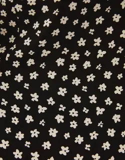 پیراهن میدی زنانه سیاه برشکا