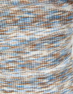 پیراهن میدی زنانه آبی برشکا