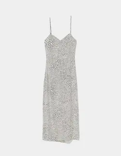 پیراهن میدی زنانه سفید برشکا