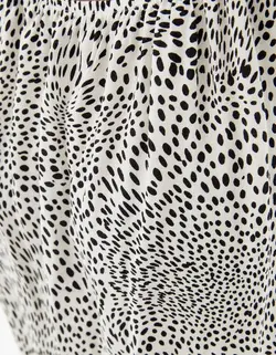 پیراهن میدی زنانه سفید برشکا