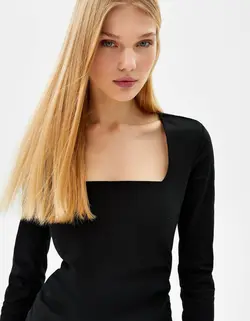 پیراهن مجلسی زنانه سیاه برشکا